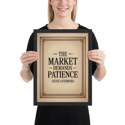 The Market Demands Patience
