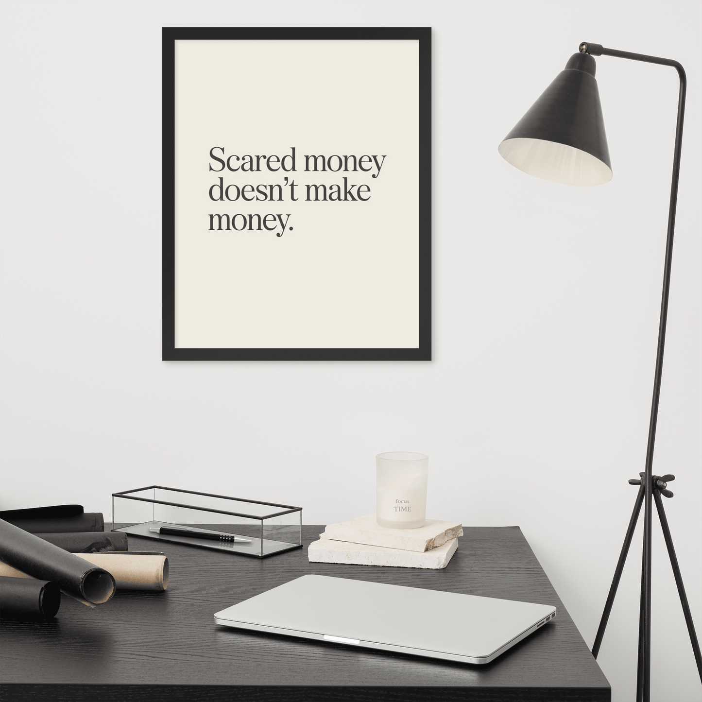 Scared Money Doesn't Make Money