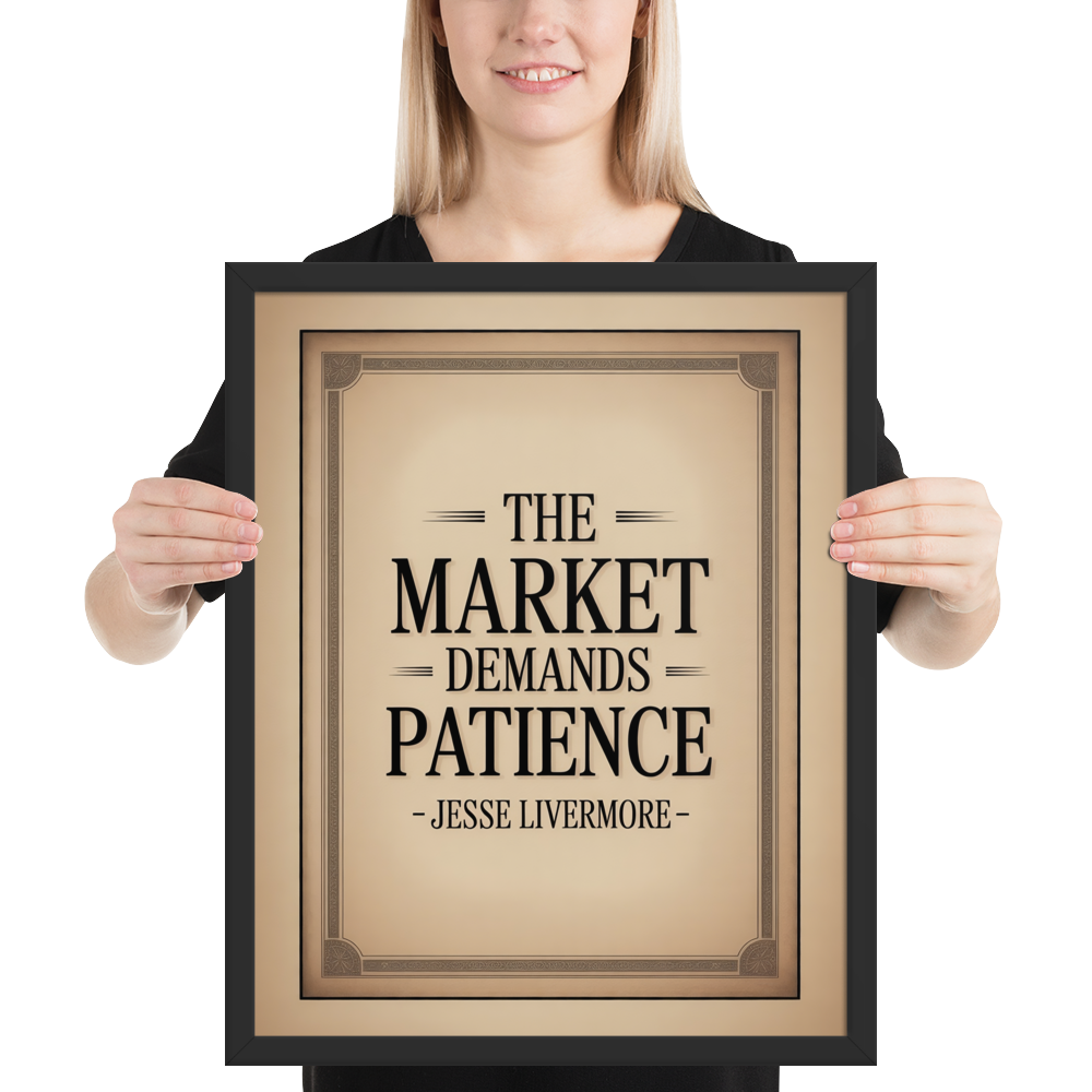 The Market Demands Patience