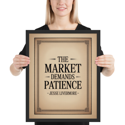The Market Demands Patience