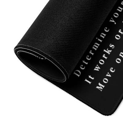 Determine Your Risk - XL Computer Mouse/Desk Pad